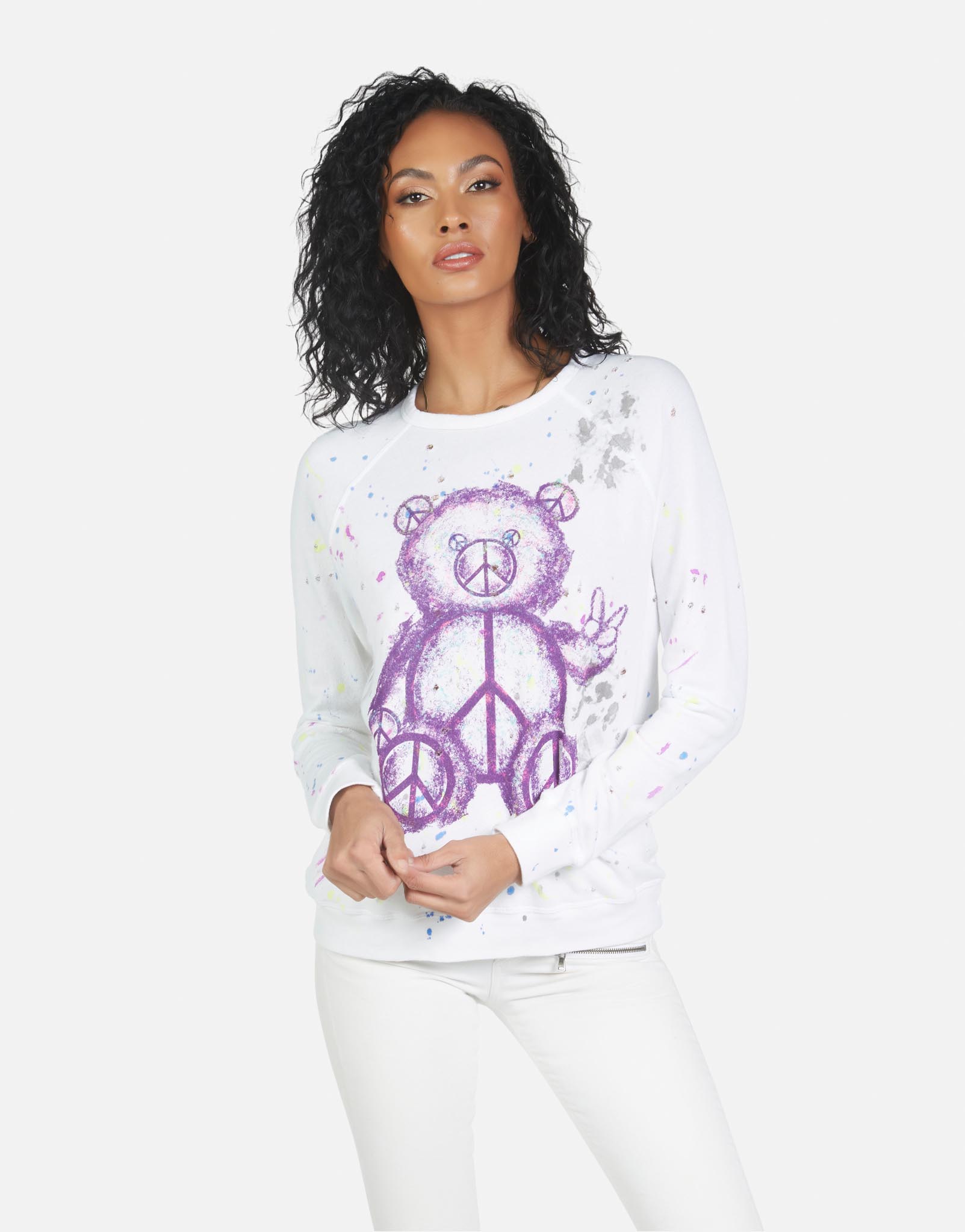 Lauren Moshi Women's Darby Peace Teddy - 