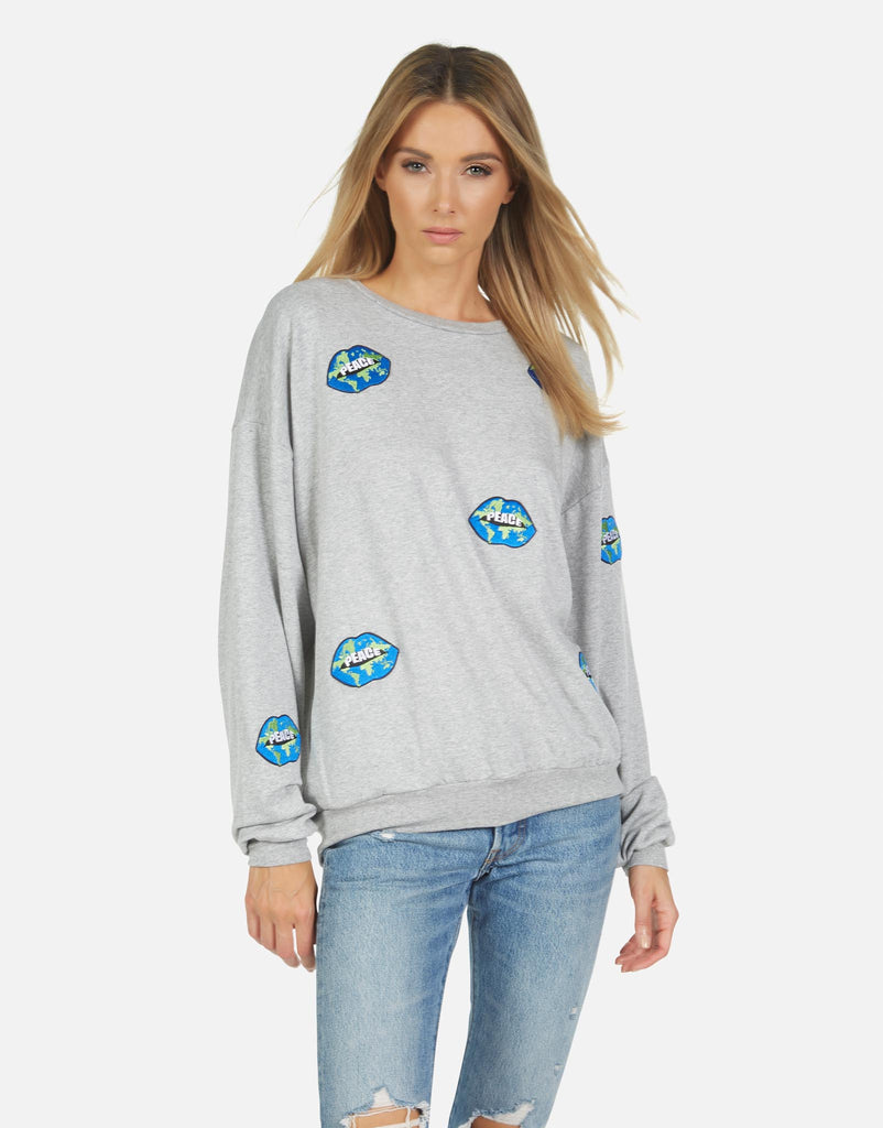 Lauren Moshi Women's Babbs World Peace Lips - 