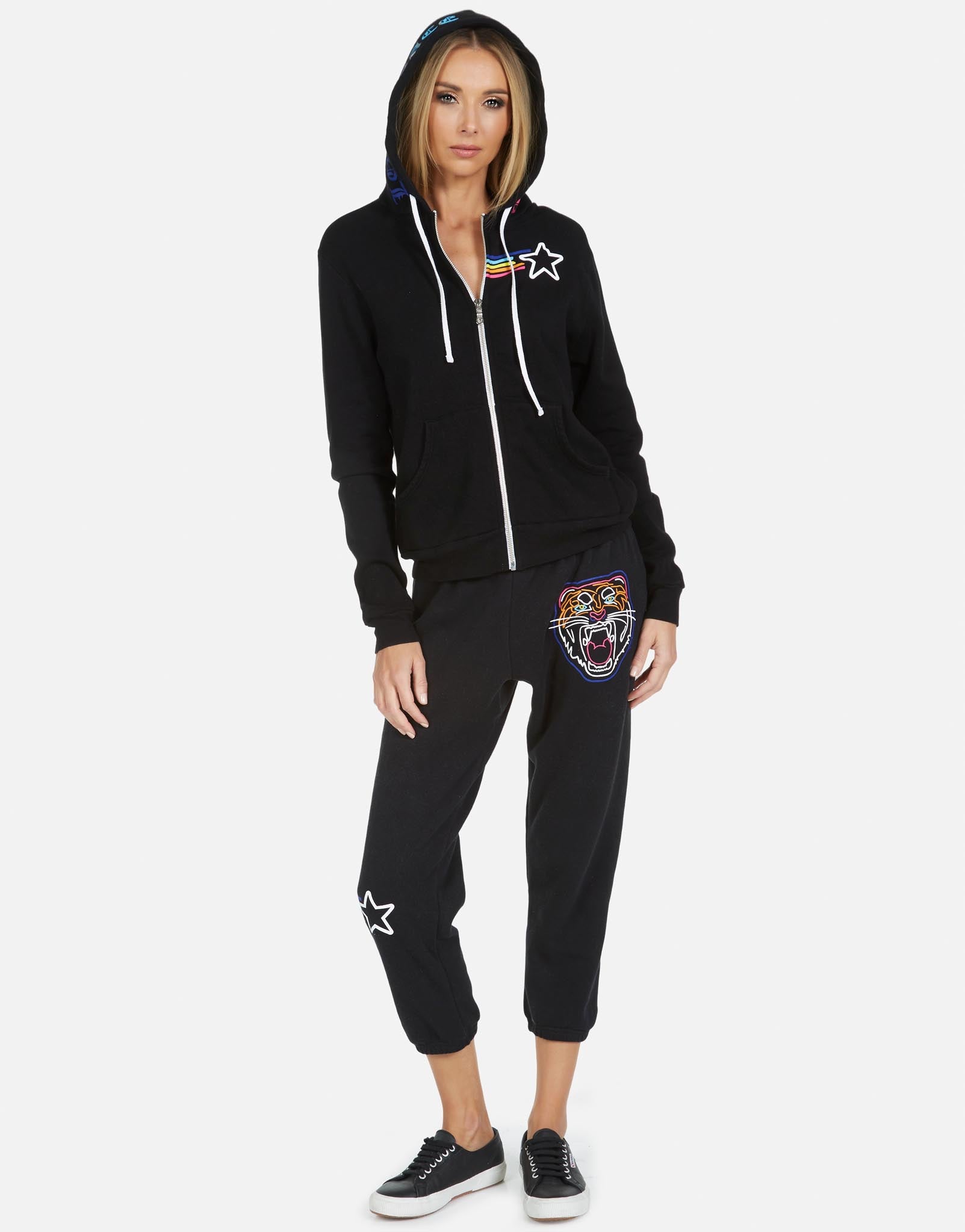 Lauren Moshi Women's Lennox Neon Line Tiger - 