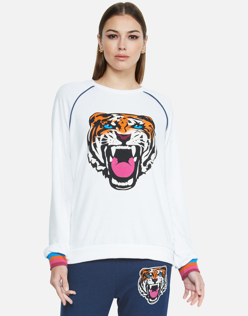 Lauren Moshi Women's Lina Varsity Tiger - 