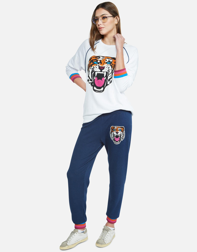 Lauren Moshi Women's Lina Varsity Tiger - 