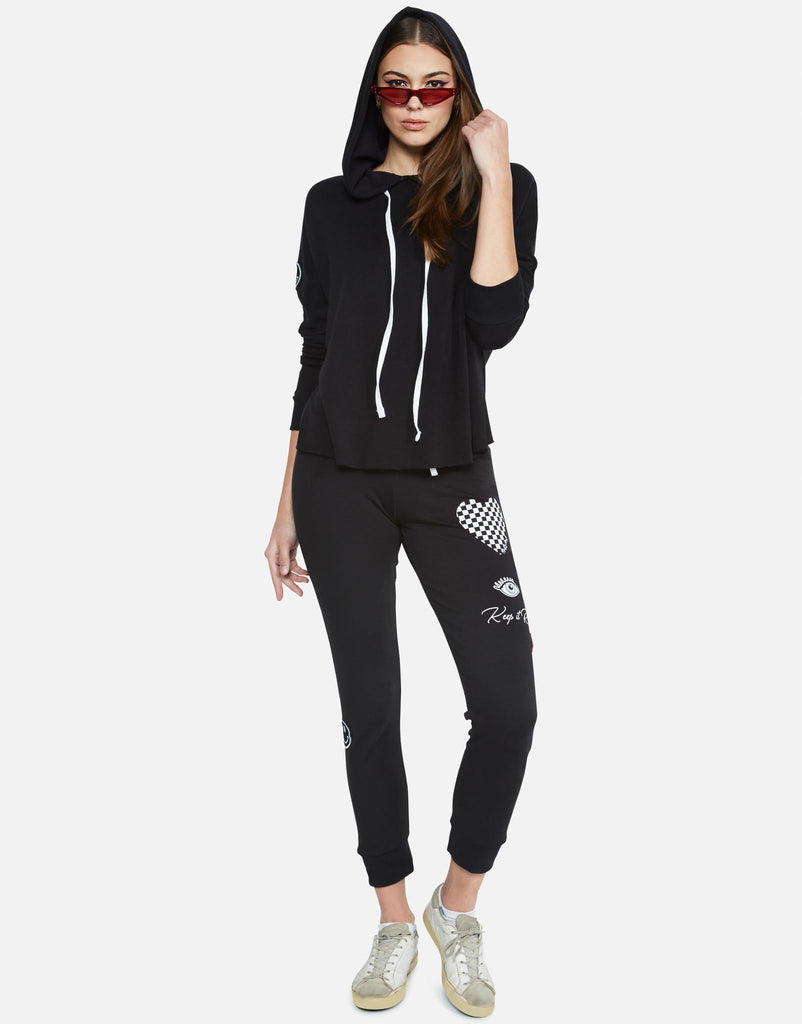 Lauren Moshi Women's Lexie Rad Checkered Heart - 