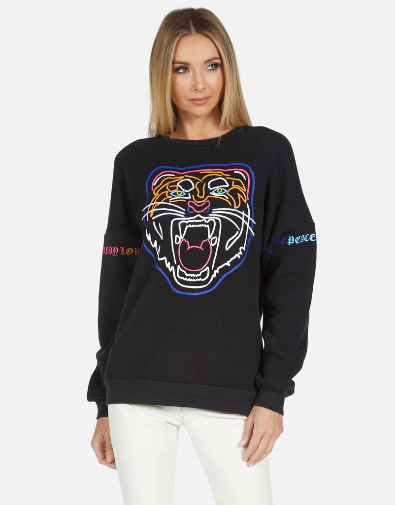 Lauren Moshi Women's Sierra Neon Line Tiger - 