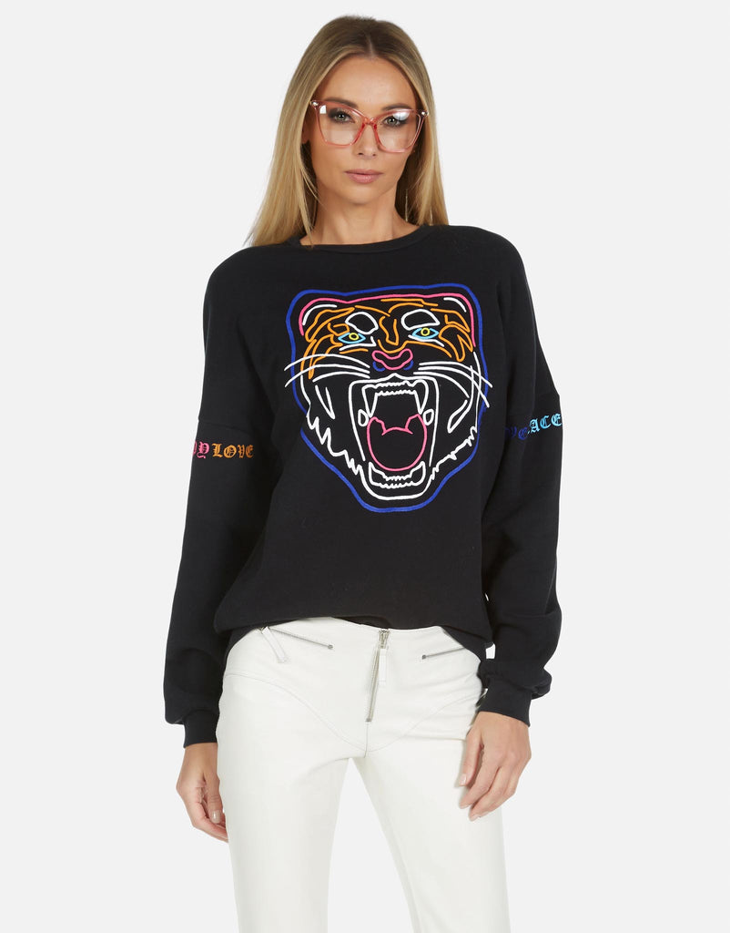 Lauren Moshi Women's Sierra Neon Line Tiger - 