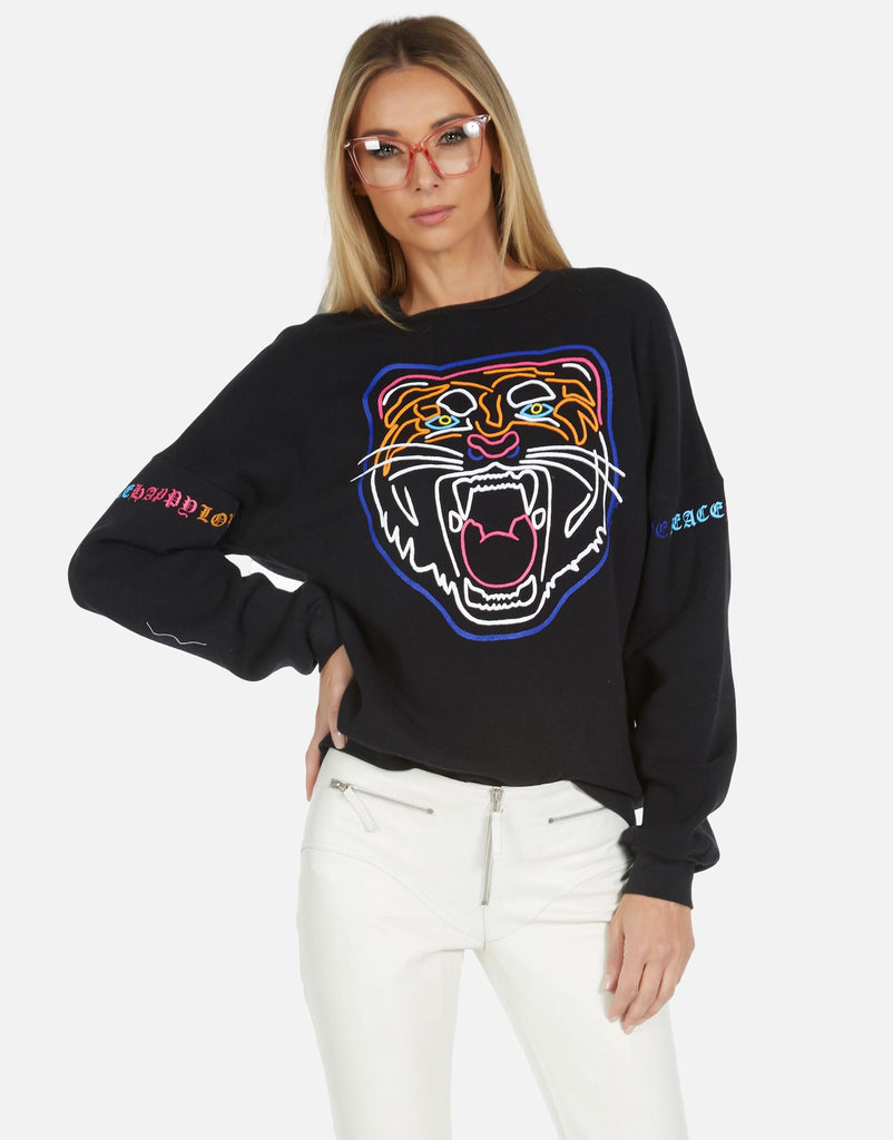 Lauren Moshi Women's Sierra Neon Line Tiger - 