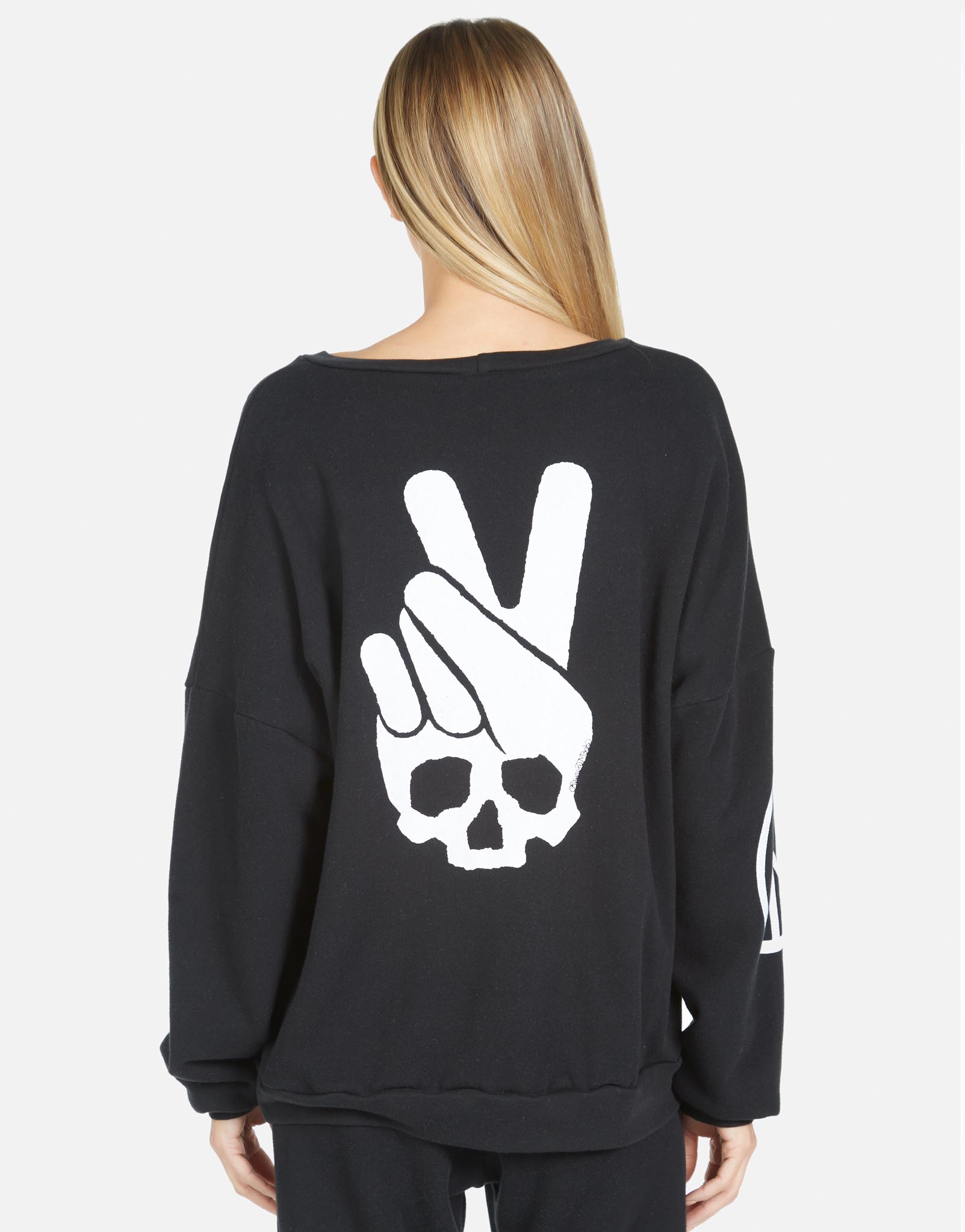 Lauren Moshi Women's Sierra Skull Peace Hand - 
