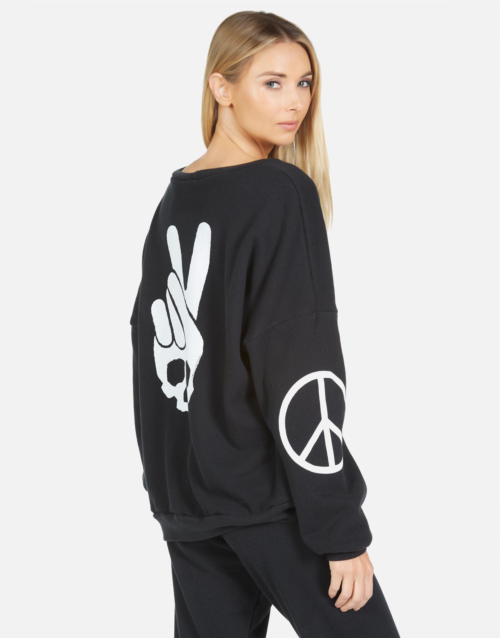 Lauren Moshi Women's Sierra Skull Peace Hand - 