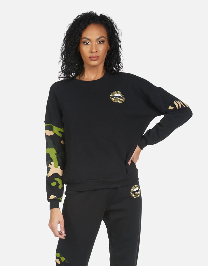 Lauren Moshi Women's Sierra Camo Lip - XS