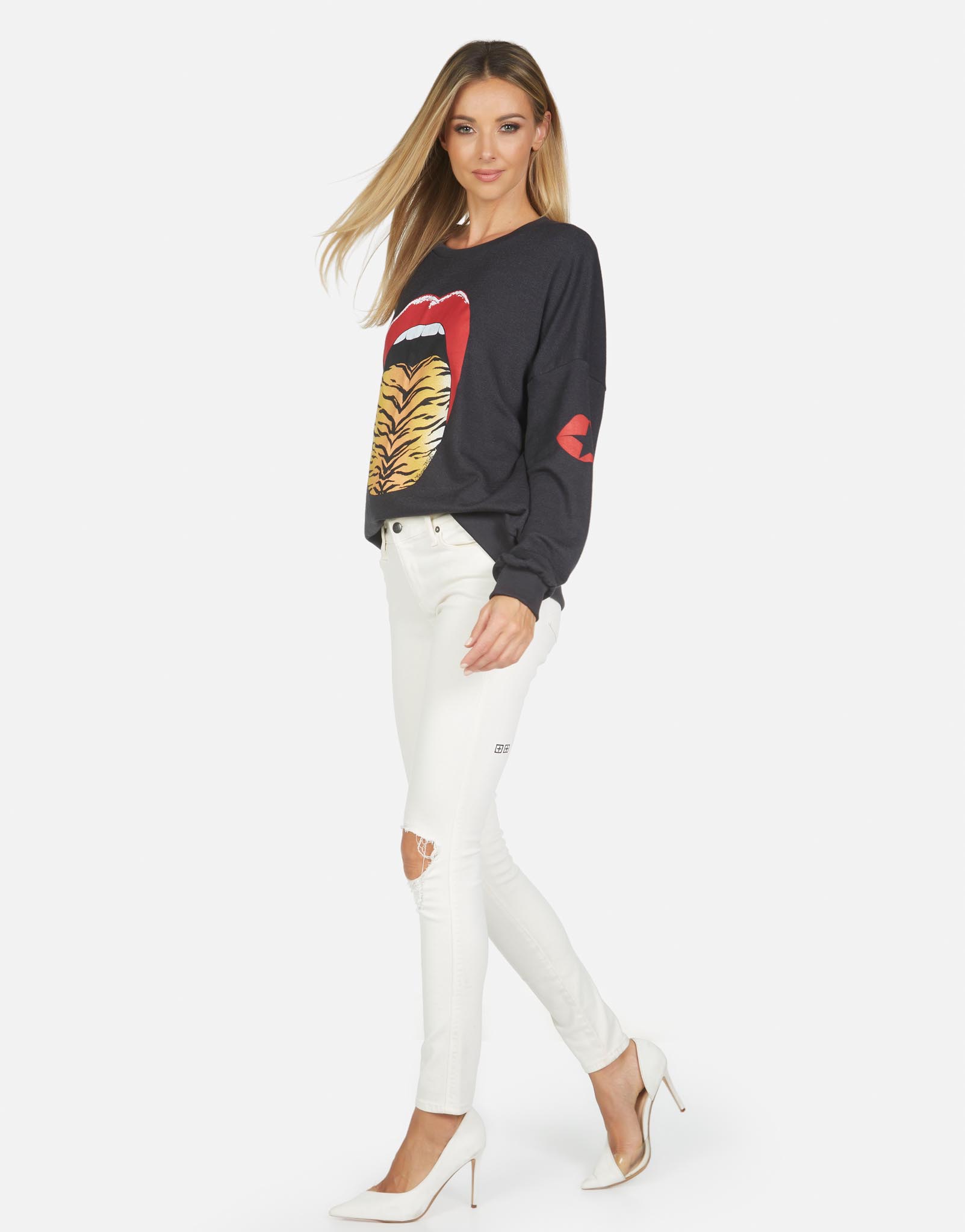 Lauren Moshi Women's Sierra Tiger Tongue - 