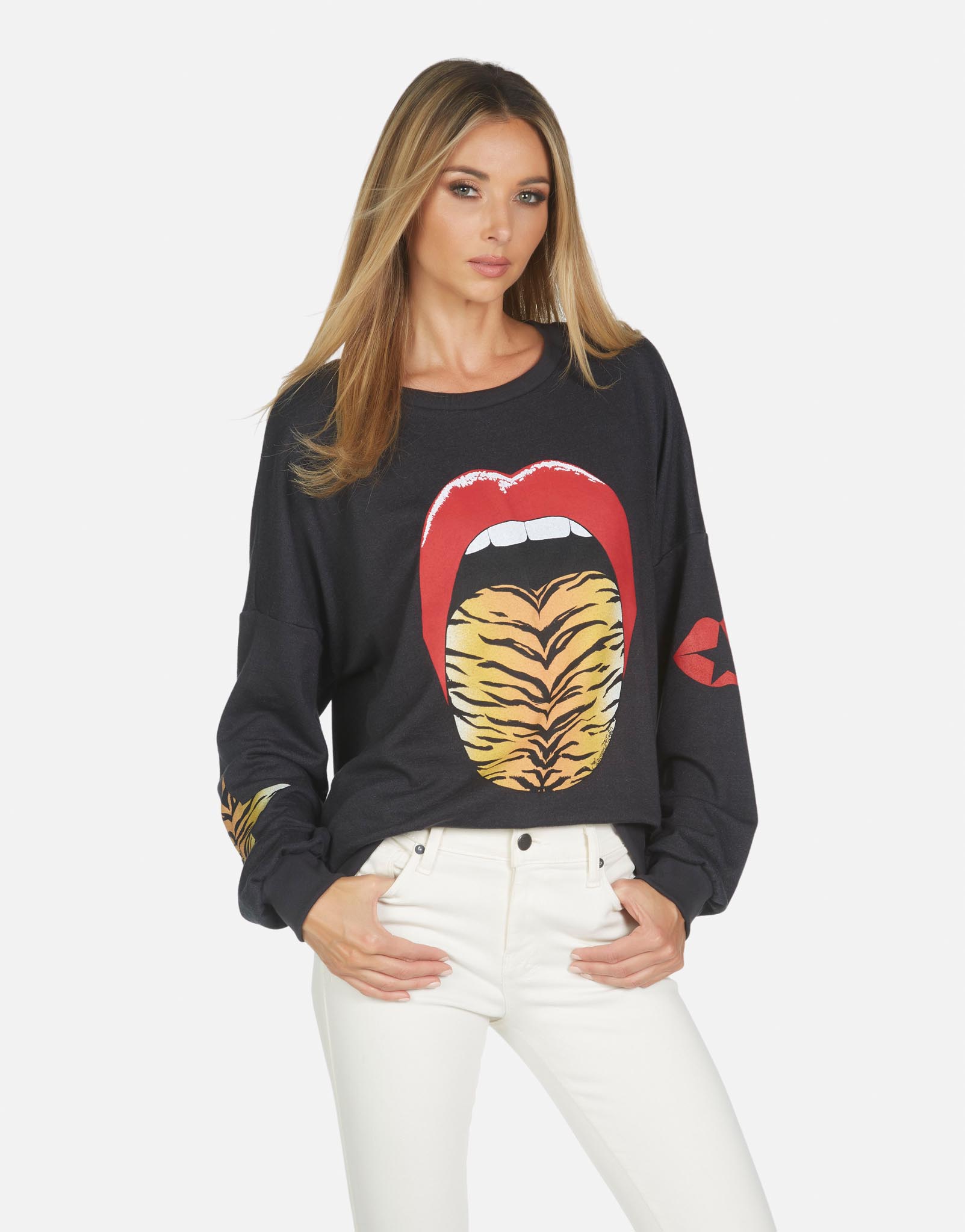 Lauren Moshi Women's Sierra Tiger Tongue - 