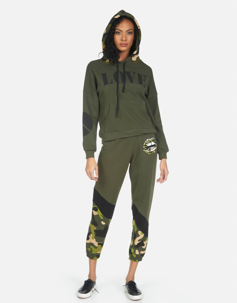 Lauren Moshi Women's Melanie Camo Lip - 
