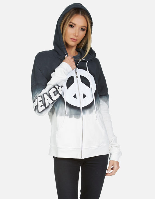 Lauren Moshi Women's Koa Airbrush Peace - XS