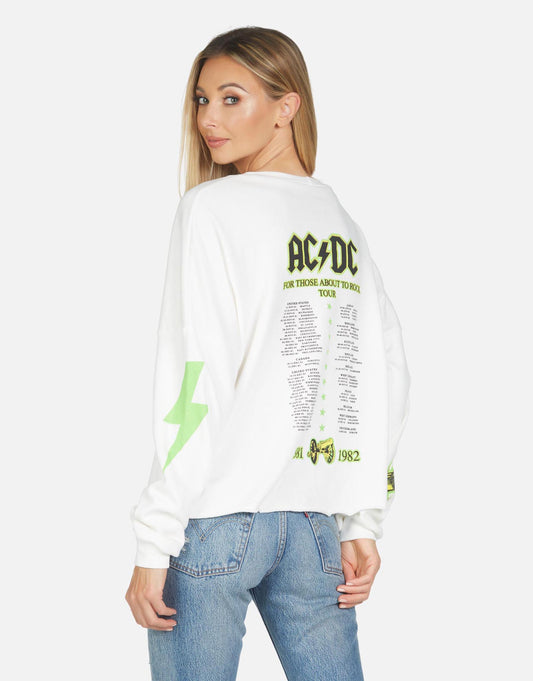 Lauren Moshi X ACDC Women's Lee AC/DC Neon Stud - 