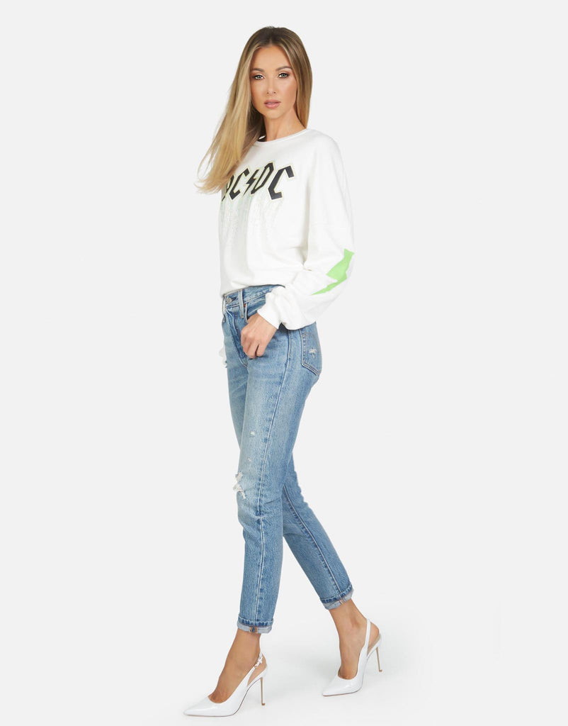 Lauren Moshi X ACDC Women's Lee AC/DC Neon Stud - 