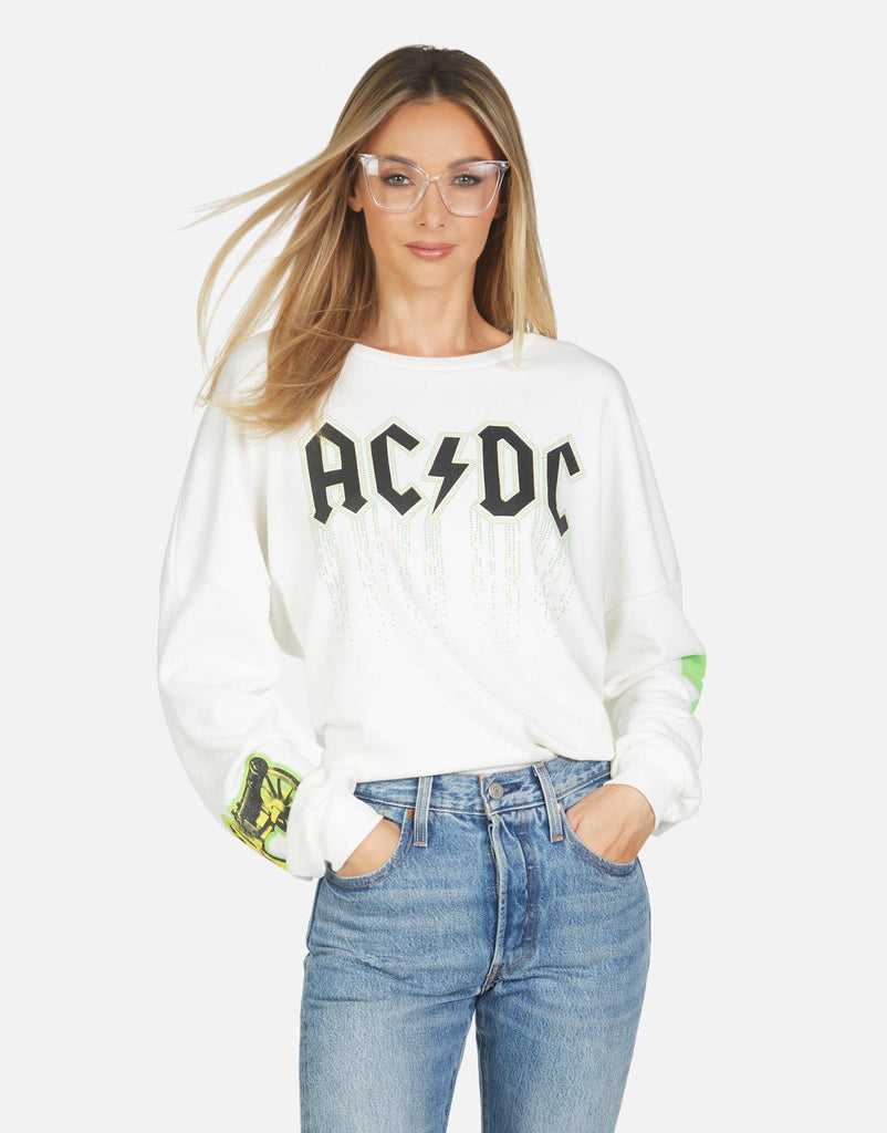 Lauren Moshi X ACDC Women's Lee AC/DC Neon Stud - 