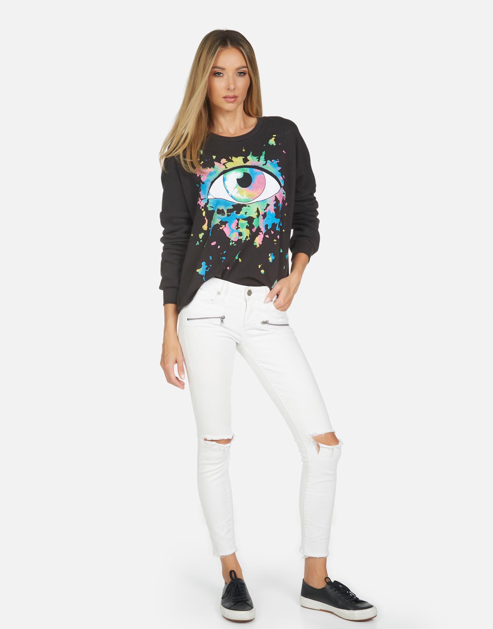 Lauren Moshi Women's Lee Watercolor Eye - 