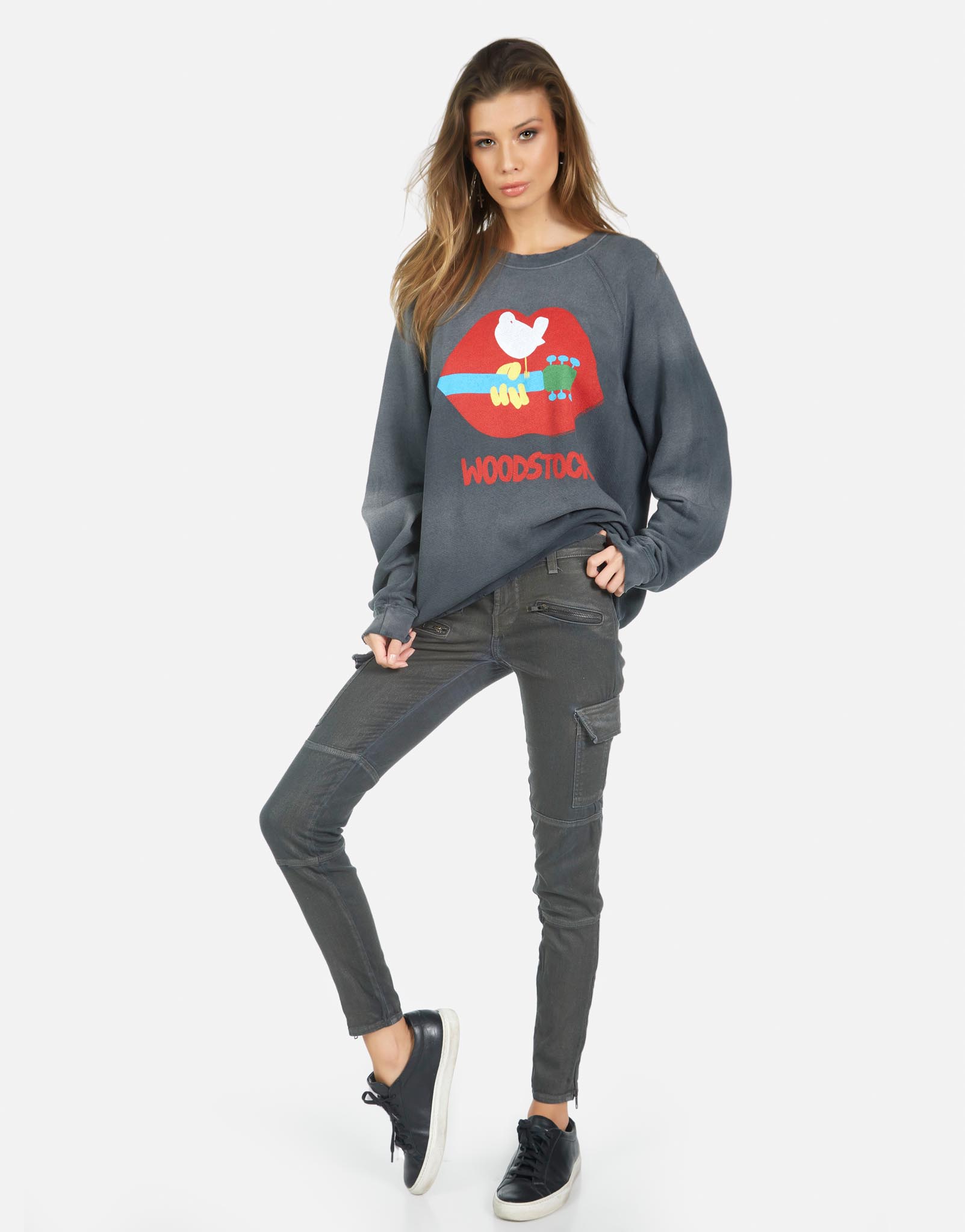 Lauren Moshi Women's Anela Woodstock Lip - 
