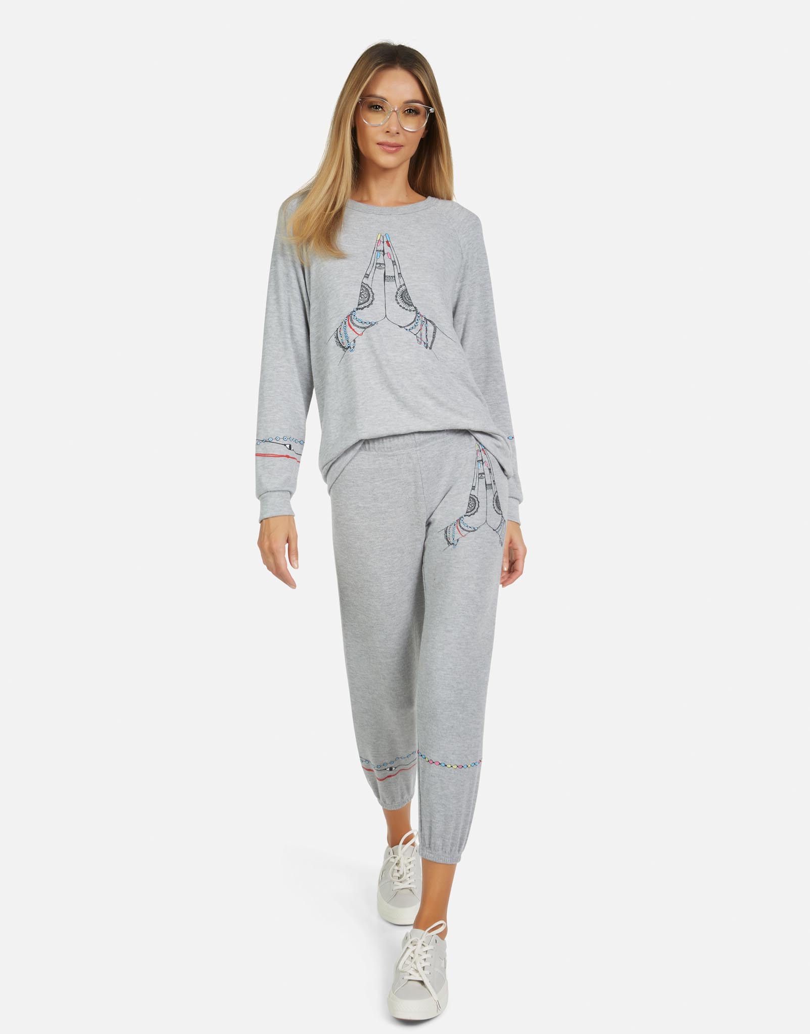 Lauren Moshi Women's Alana Prayer Hands - 