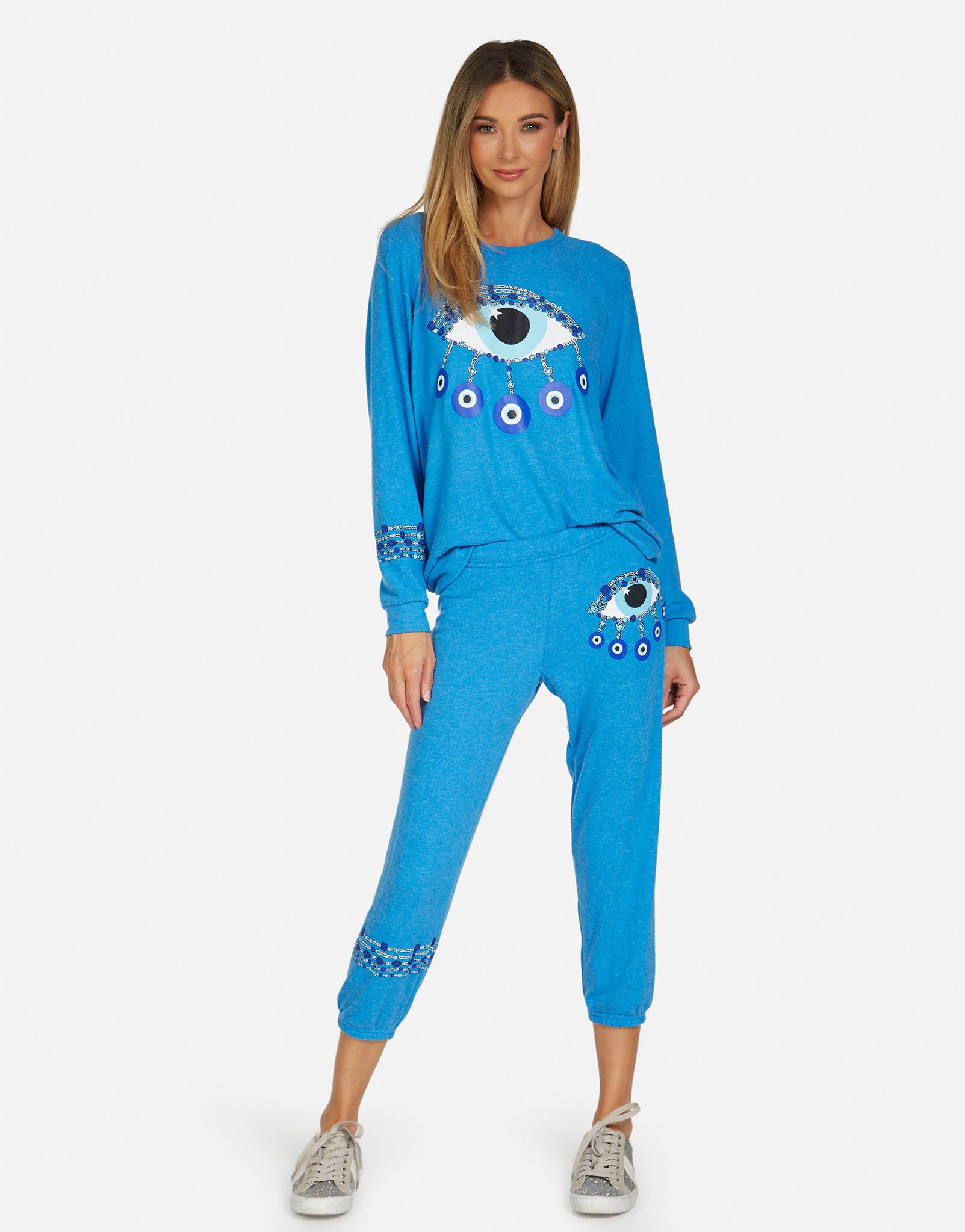 Everly Chain Evil Eye Pullover