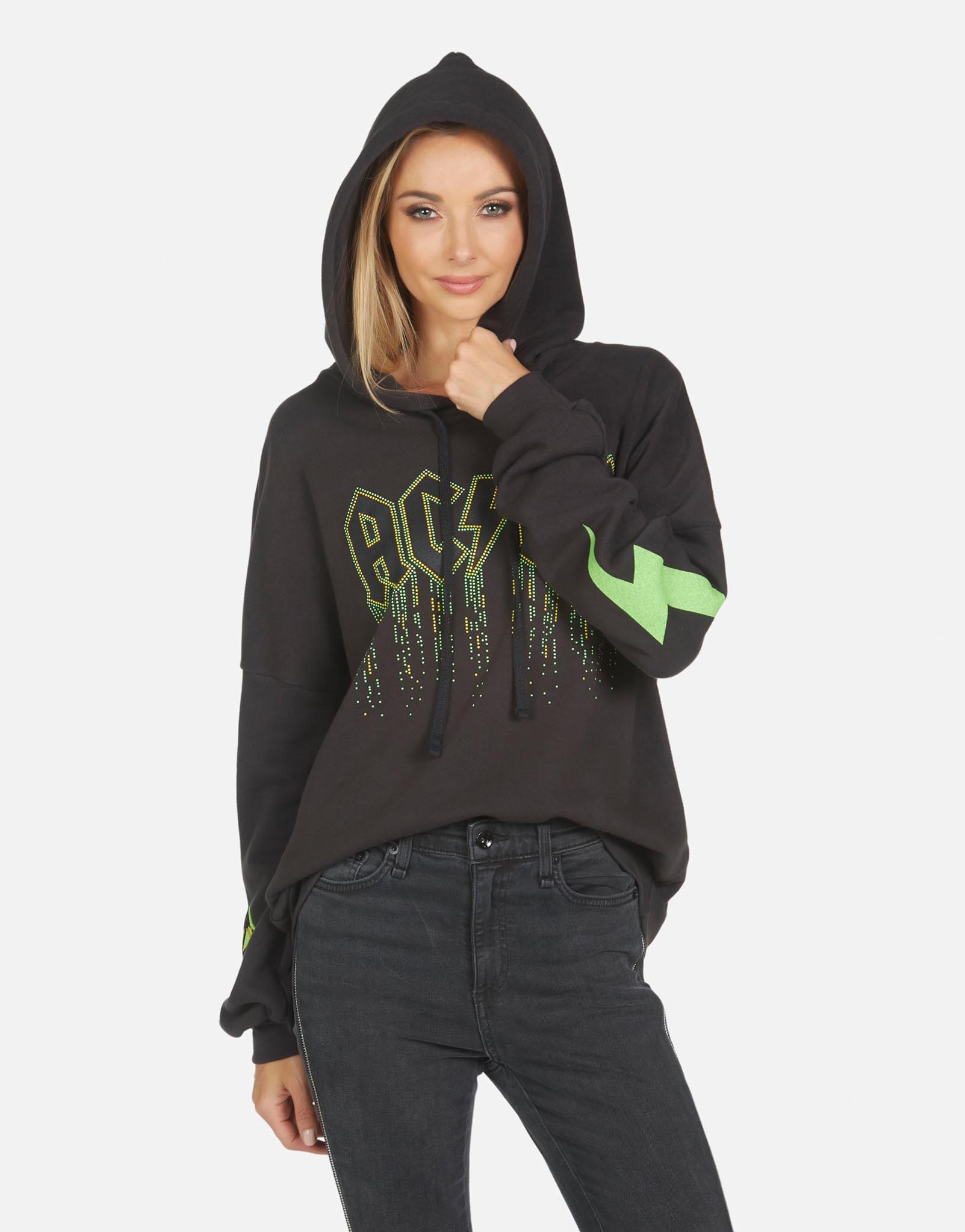 Lauren Moshi X ACDC Women's Lila AC/DC Neon Stud - 
