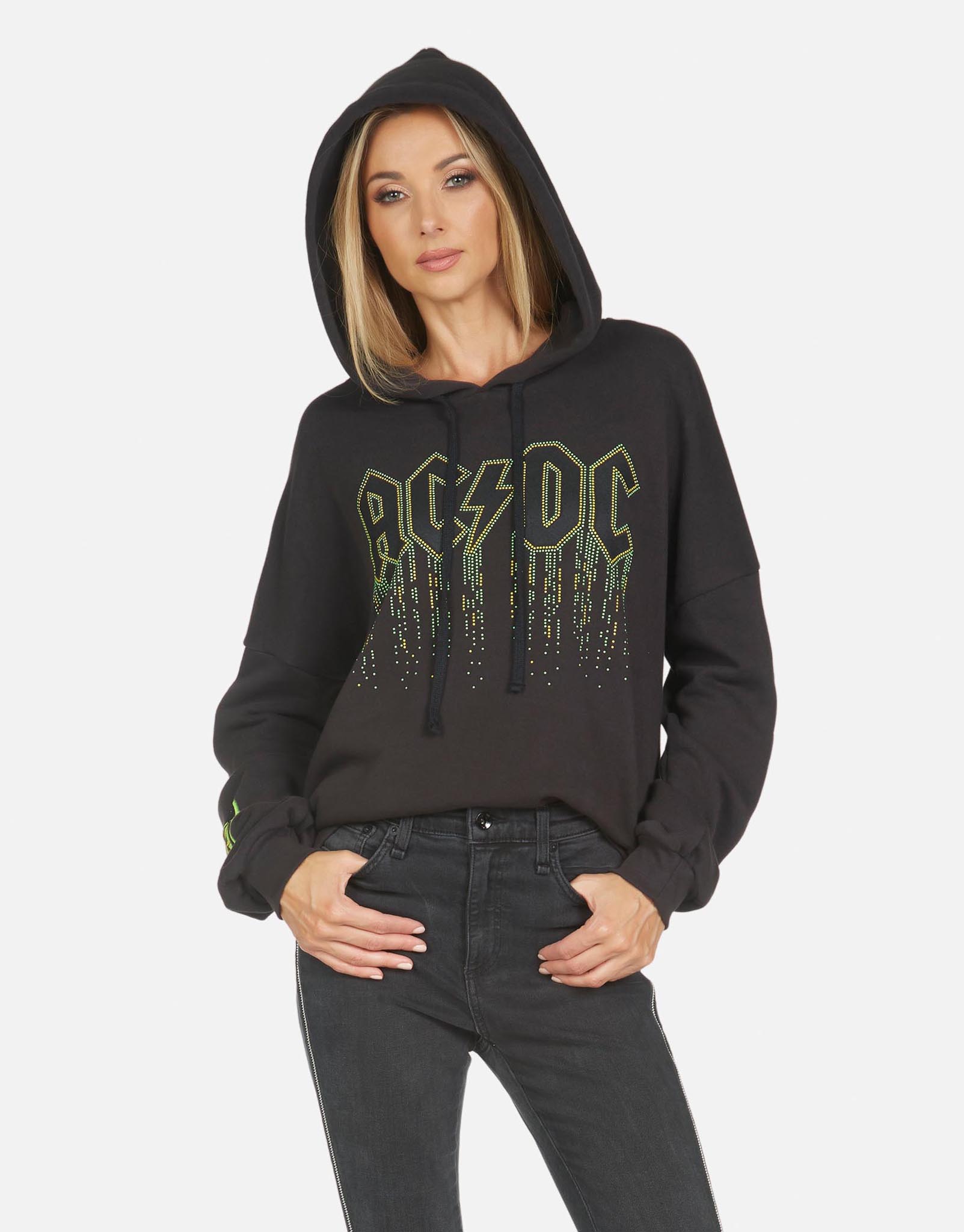 Lauren Moshi X ACDC Women's Lila AC/DC Neon Stud - 
