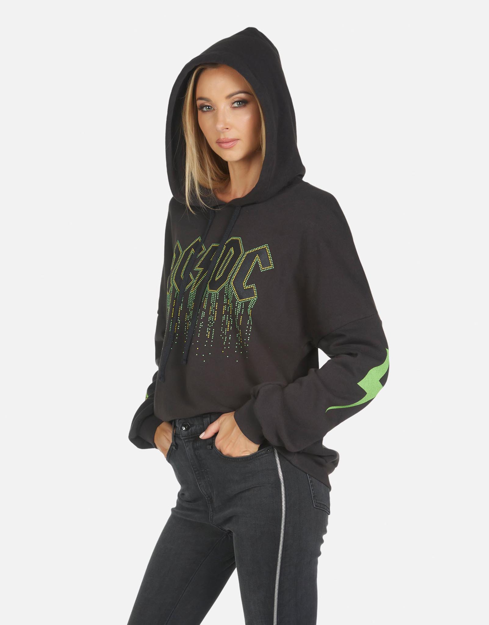 Lauren Moshi X ACDC Women's Lila AC/DC Neon Stud - 