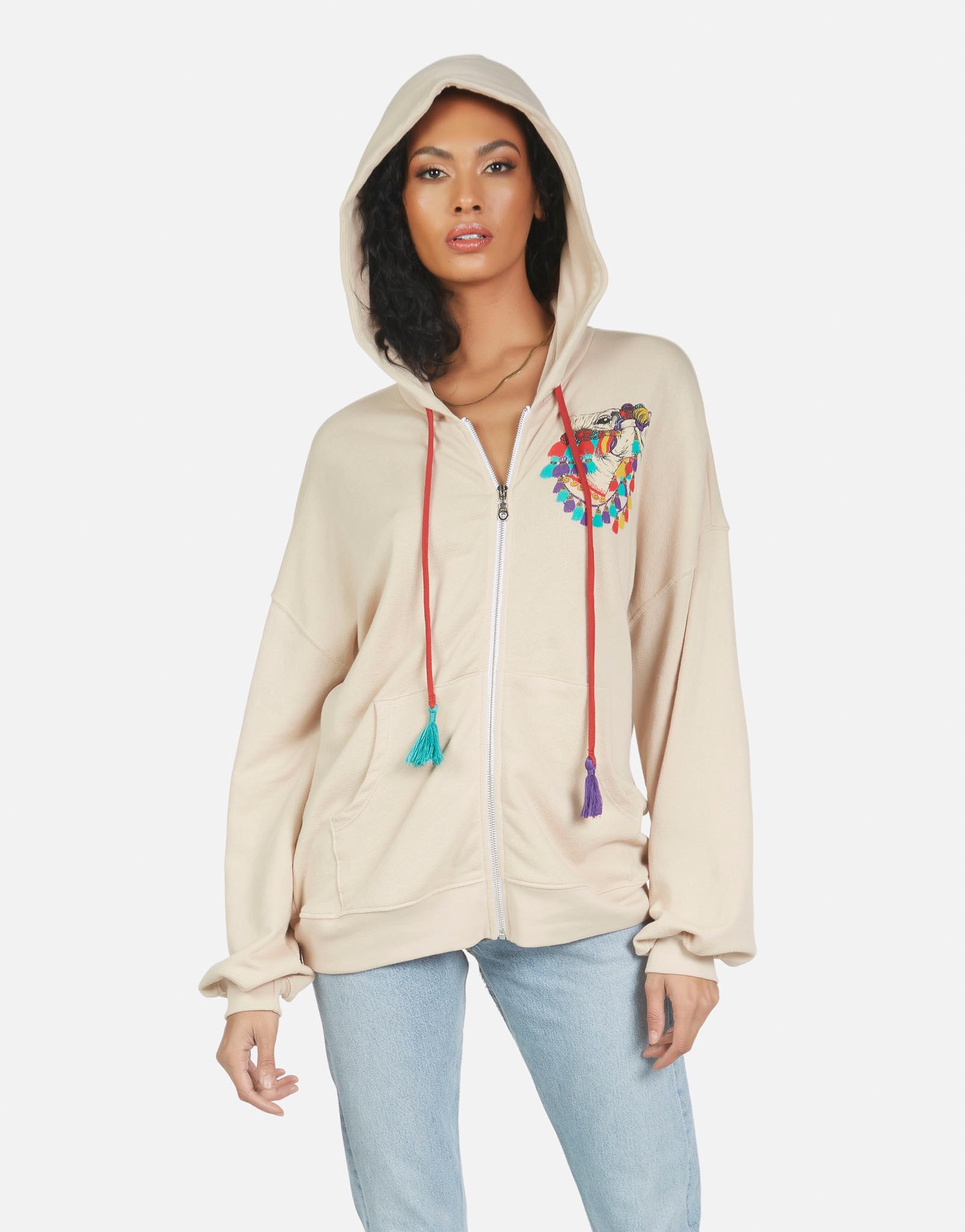Lauren Moshi Women's Aisha Peace Love Camel - 