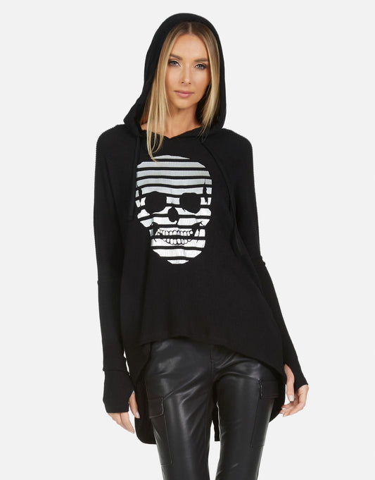 Lauren Moshi Women's Bristol Stripe Skull - XS