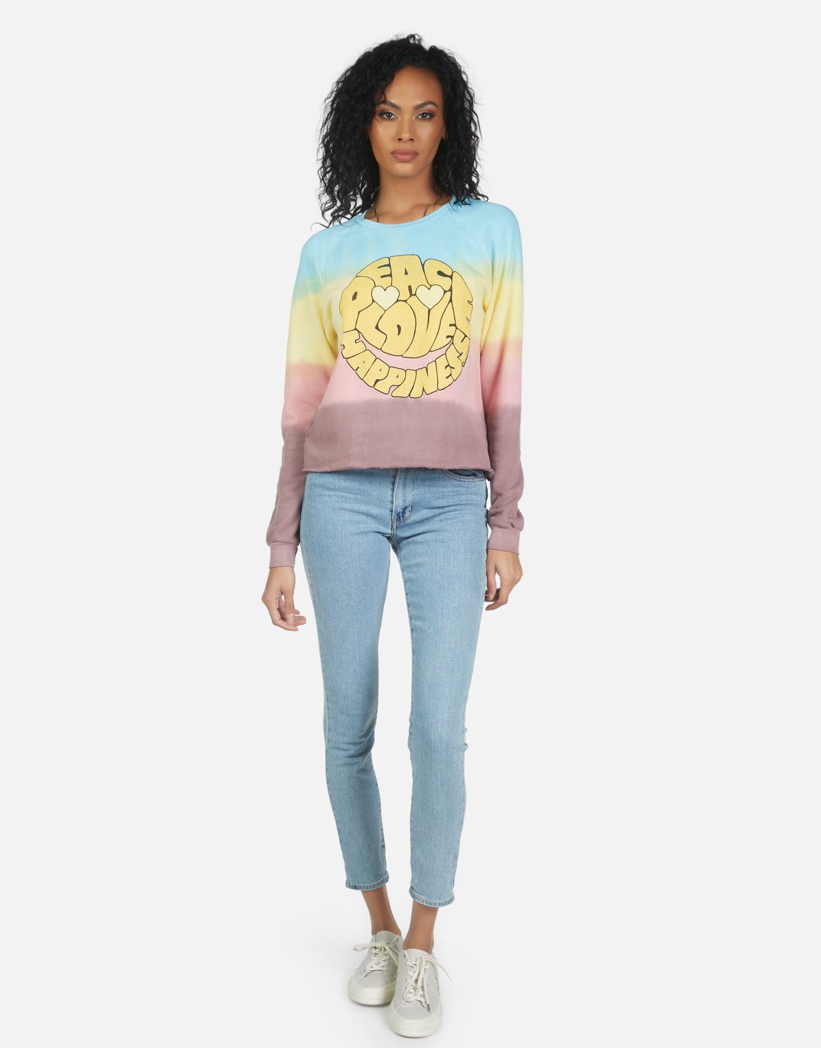 Lauren Moshi Women's Meredith Text Happy Face - 