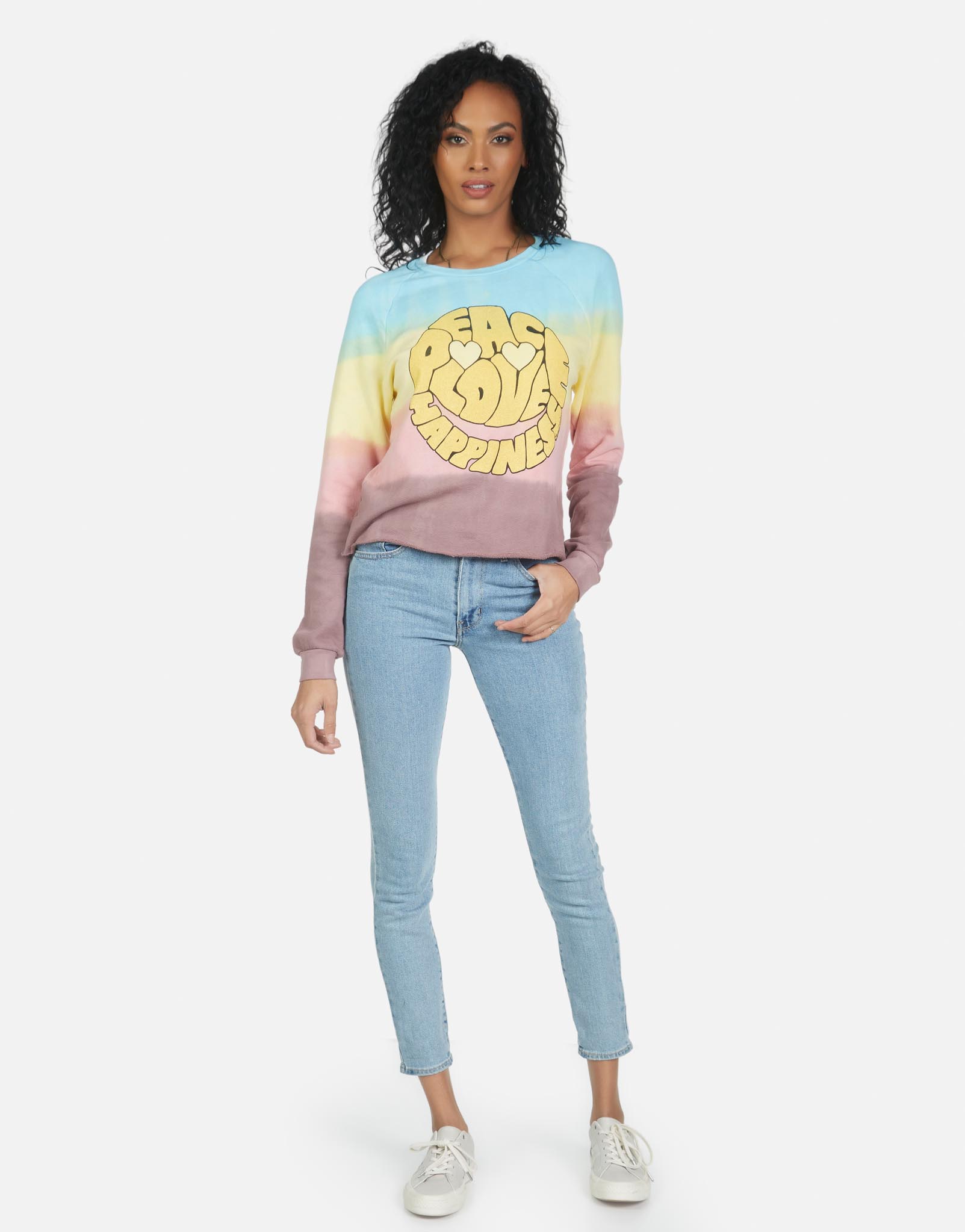 Lauren Moshi Women's Meredith Text Happy Face - 