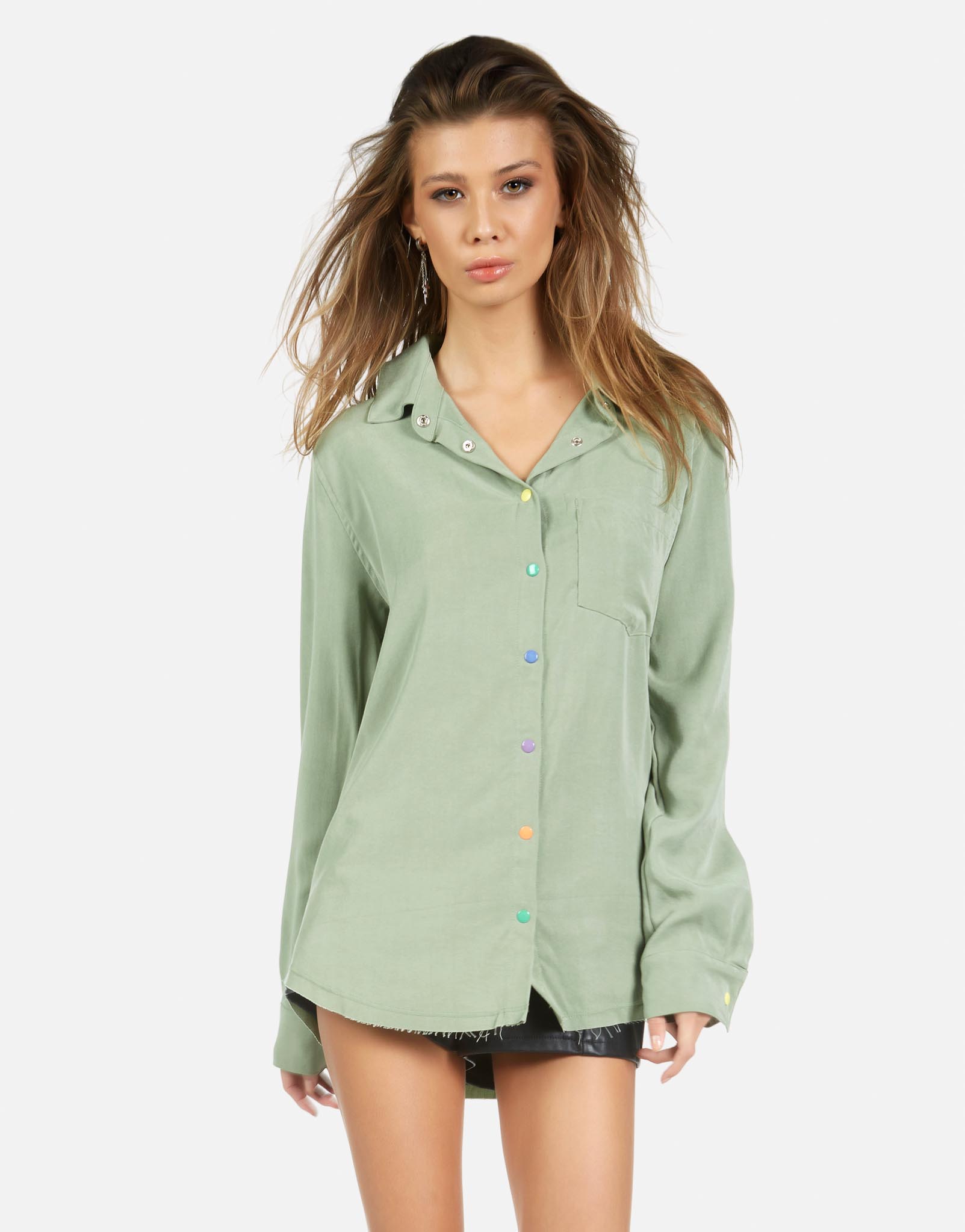 Lauren Moshi Women's Pilar Rainbow Heart - 