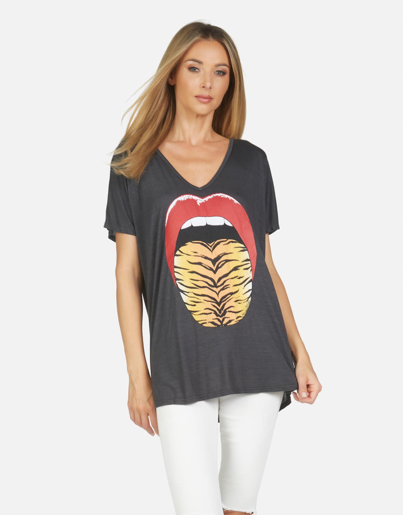 Lauren Moshi Women's April Tiger Tongue - XS