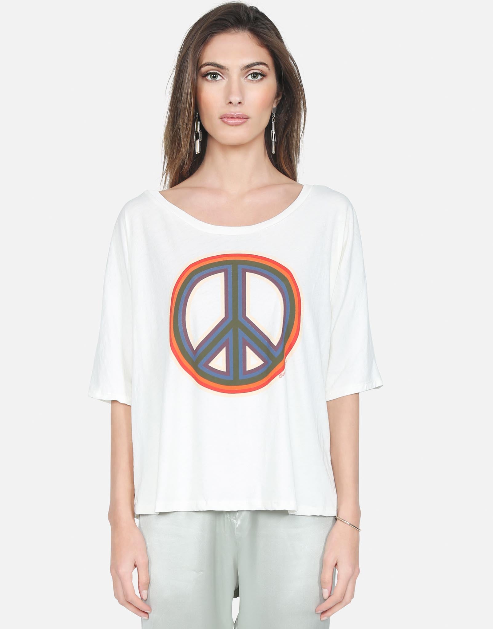 Lauren Moshi Women's Barbie Rainbow Peace - 