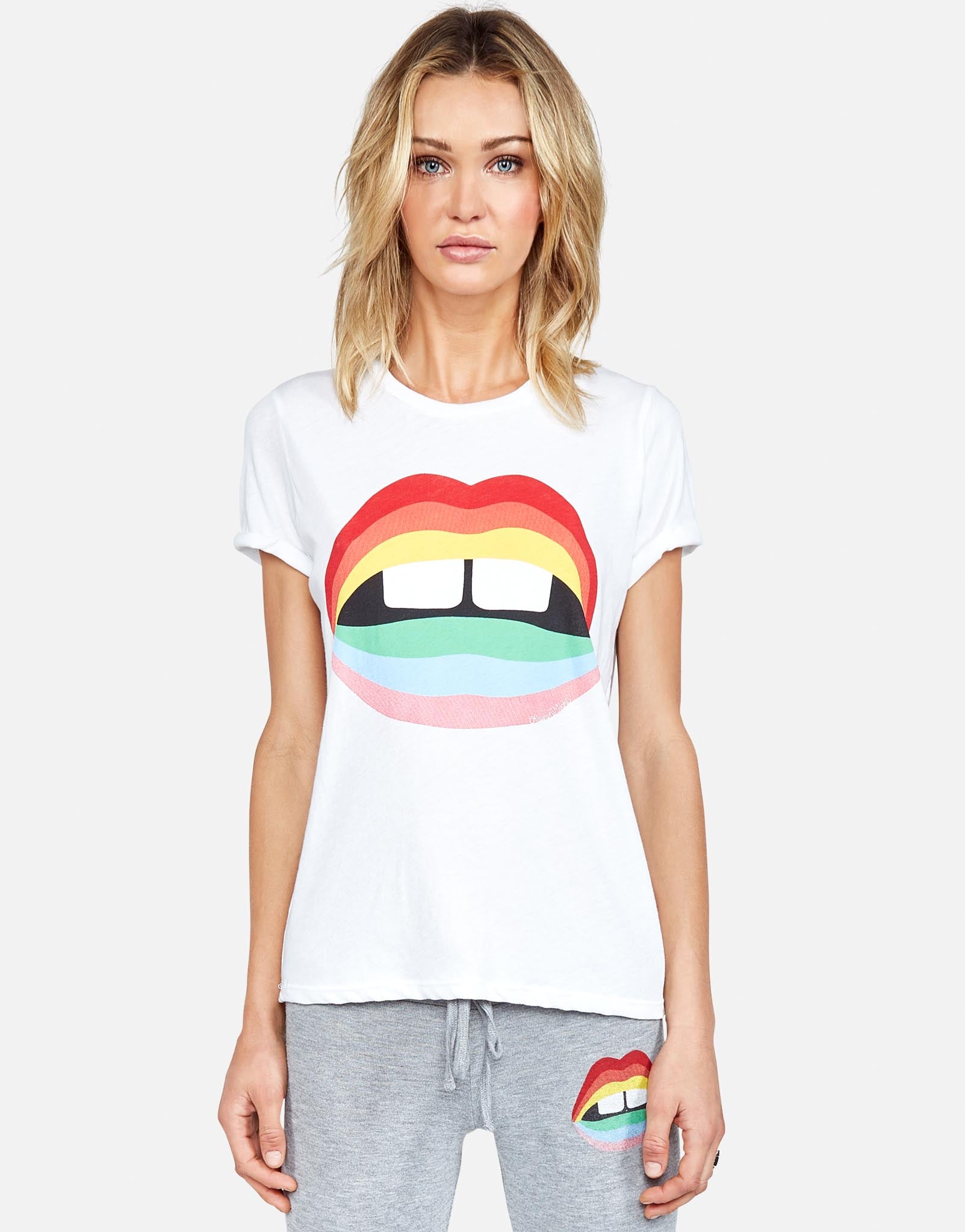 Lauren Moshi Women's Edda Rainbow Gap Mouth - 