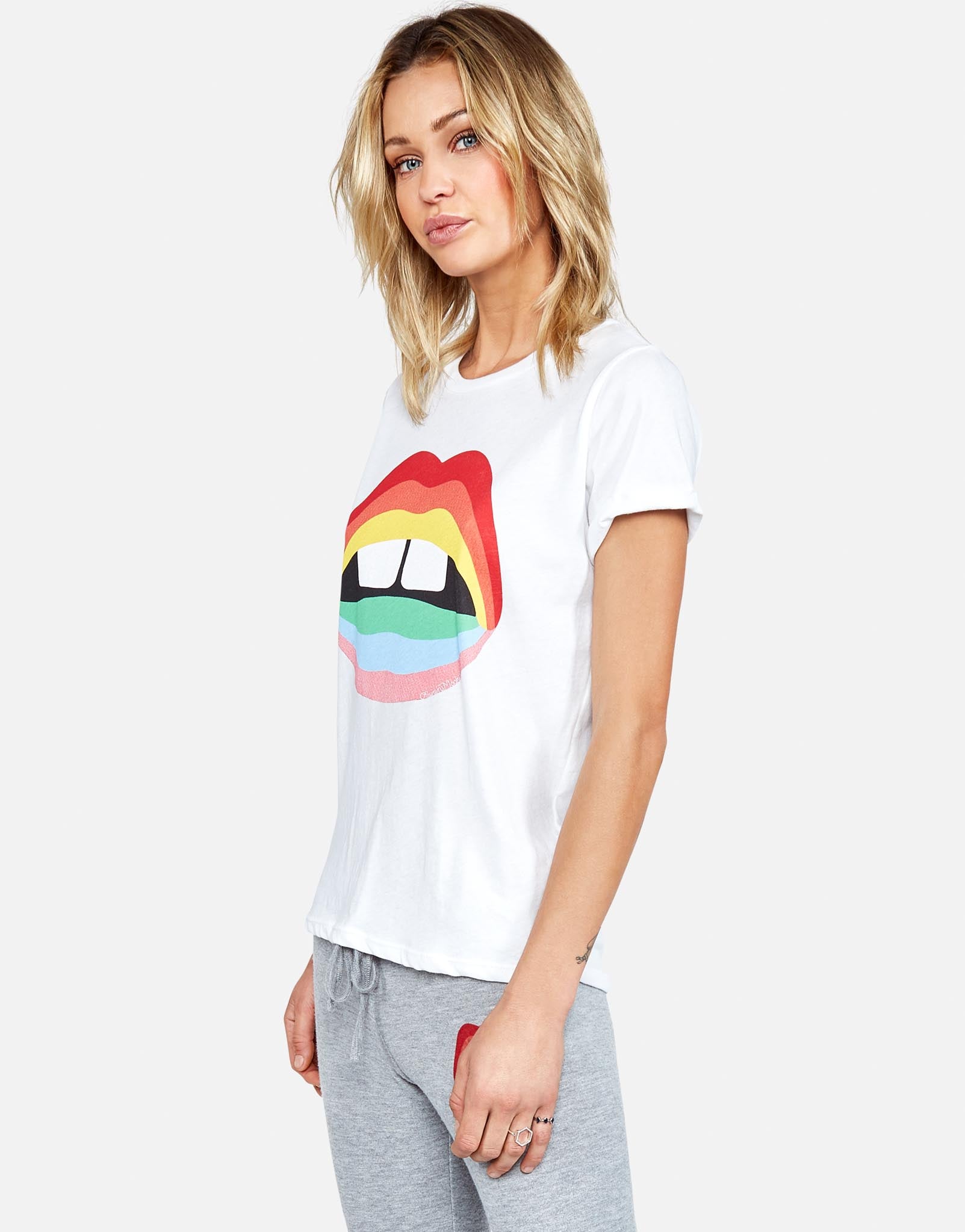 Lauren Moshi Women's Edda Rainbow Gap Mouth - 