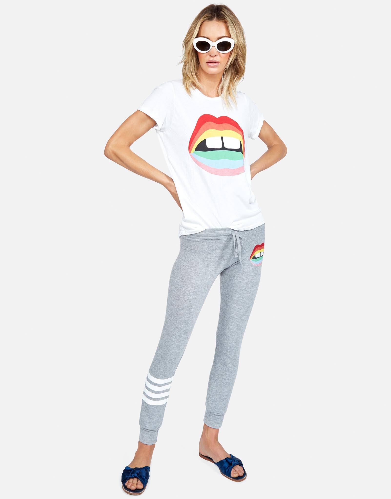 Lauren Moshi Women's Edda Rainbow Gap Mouth - 