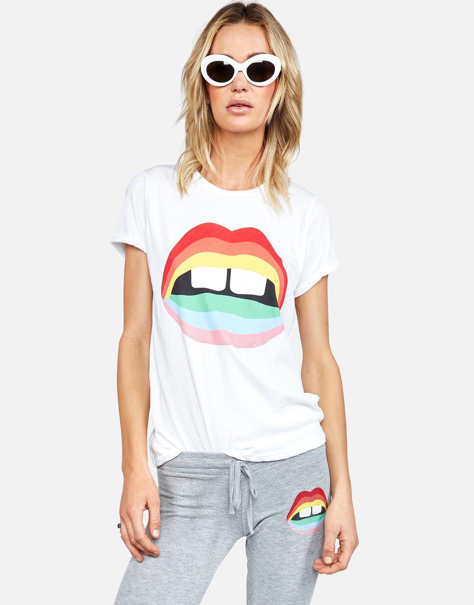 Lauren Moshi Women's Edda Rainbow Gap Mouth - 