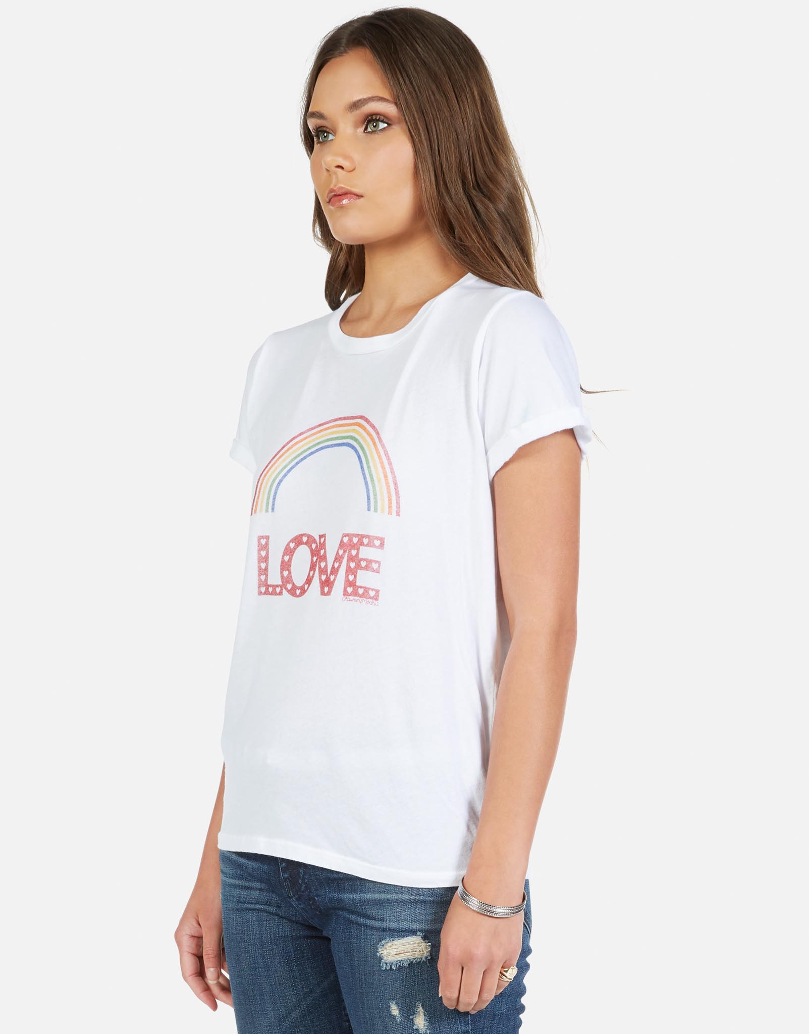 Lauren Moshi Women's Edda Rainbow Love - 