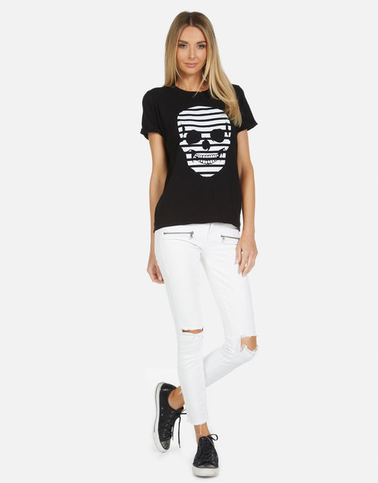 Lauren Moshi Women's Edda Stripe Skull - 