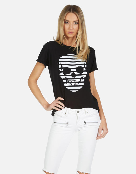 Lauren Moshi Women's Edda Stripe Skull - XS