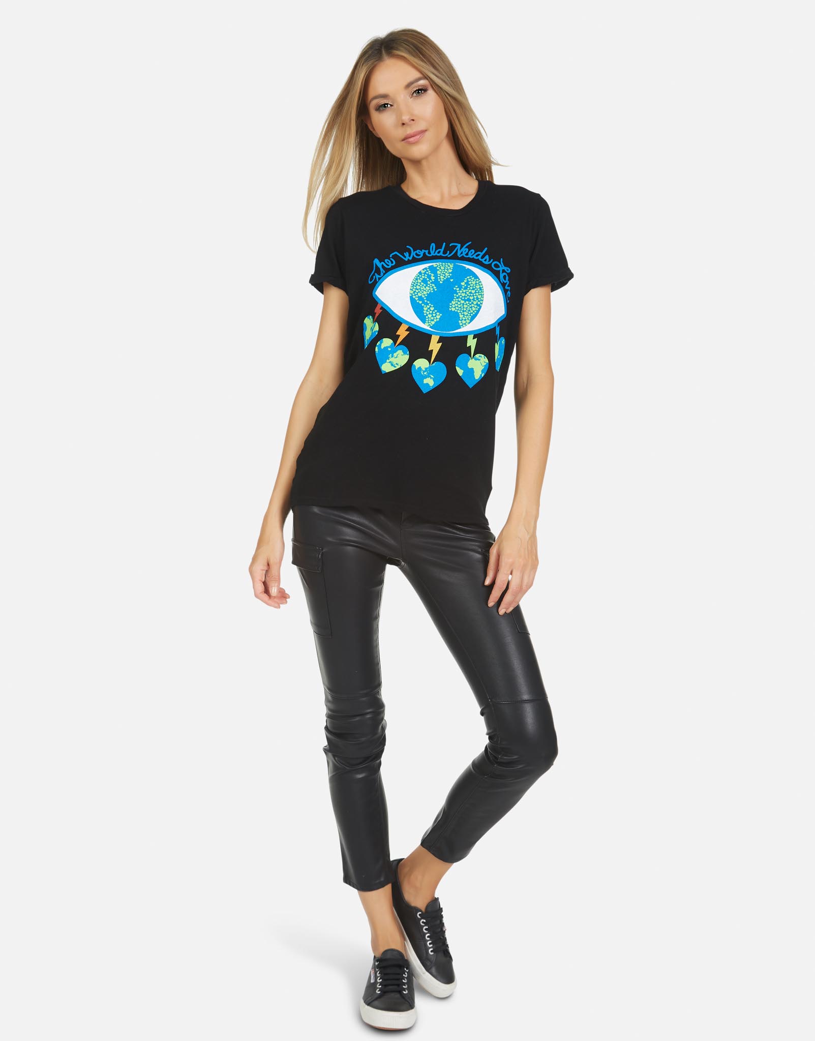 Lauren Moshi Women's Edda Worlds Peace Lips - 