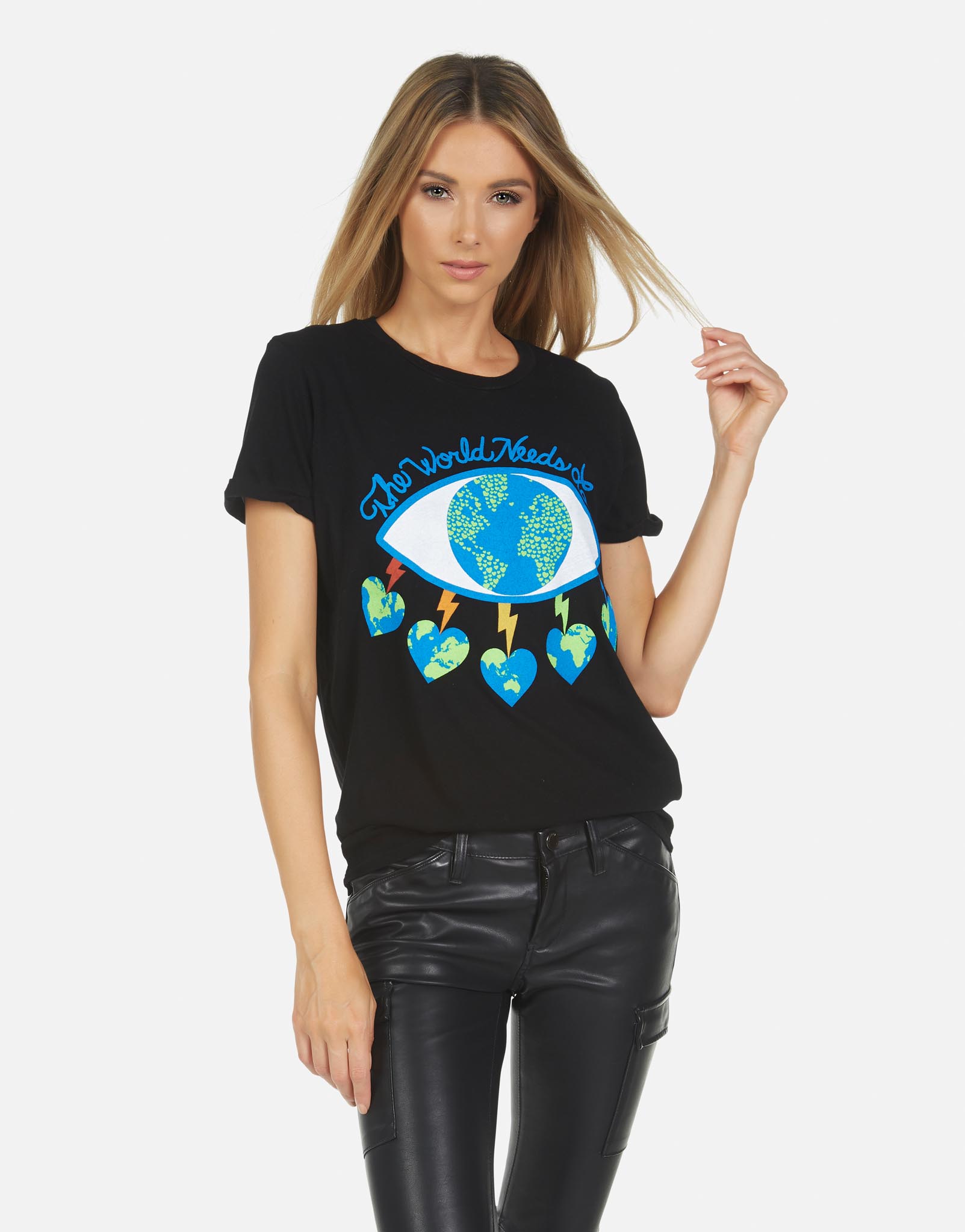 Lauren Moshi Women's Edda Worlds Peace Lips - 