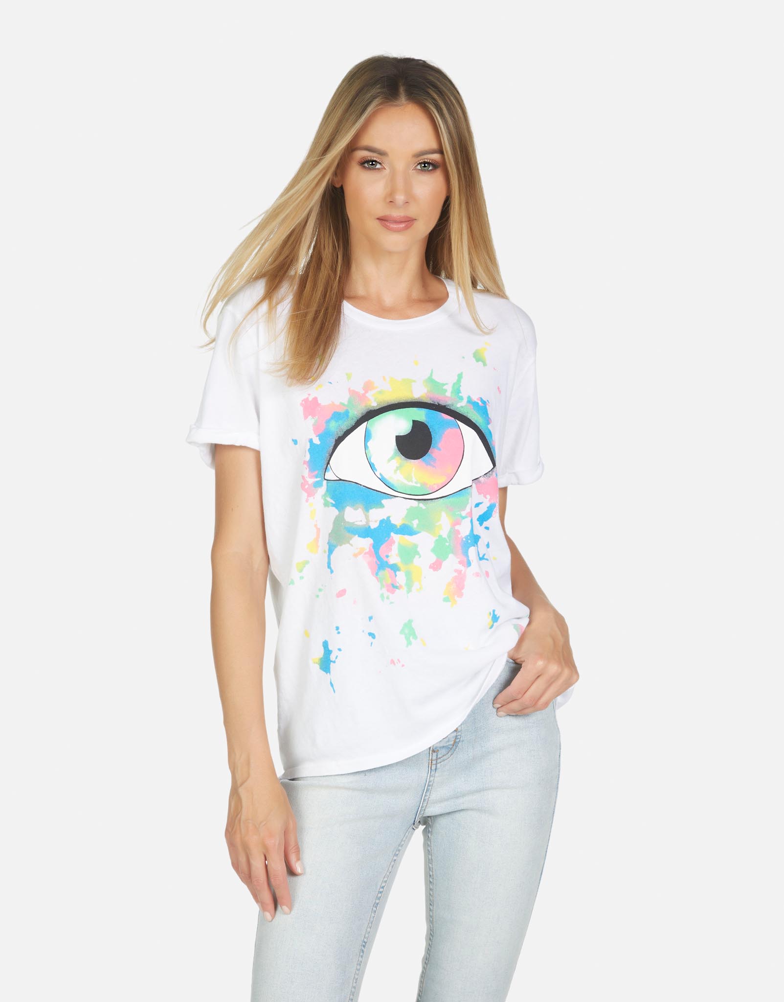 Lauren Moshi Women's Edda Watercolor Eye - XS