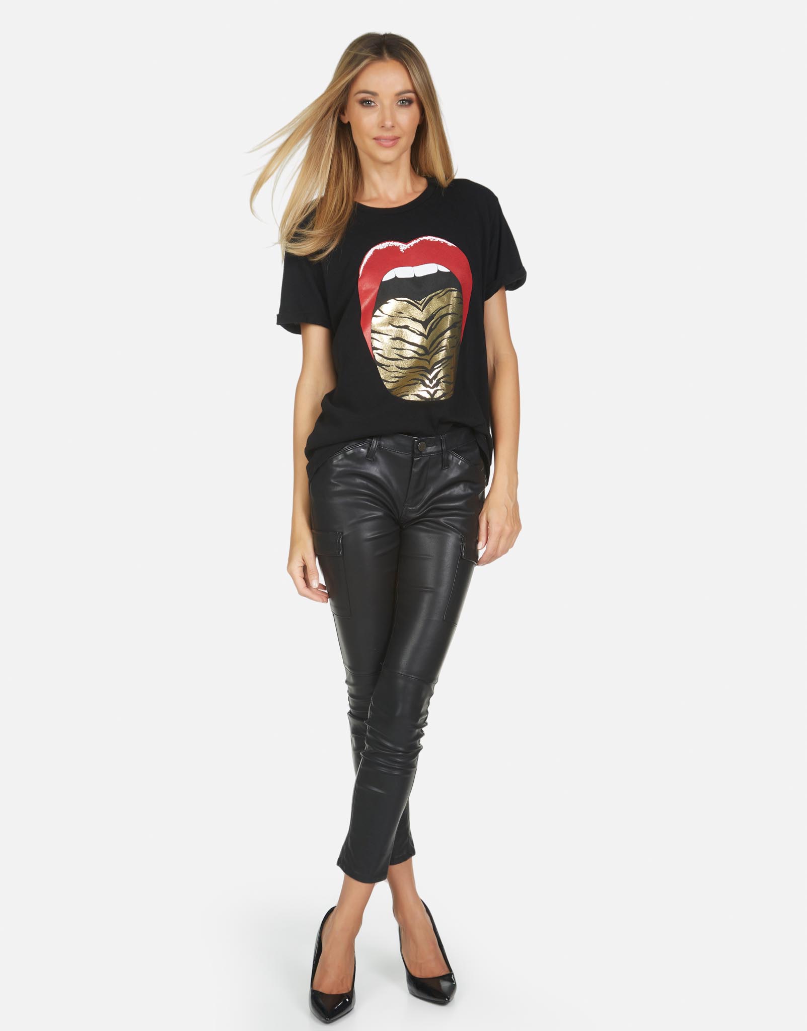 Lauren Moshi Women's Edda Tiger Tongue - 