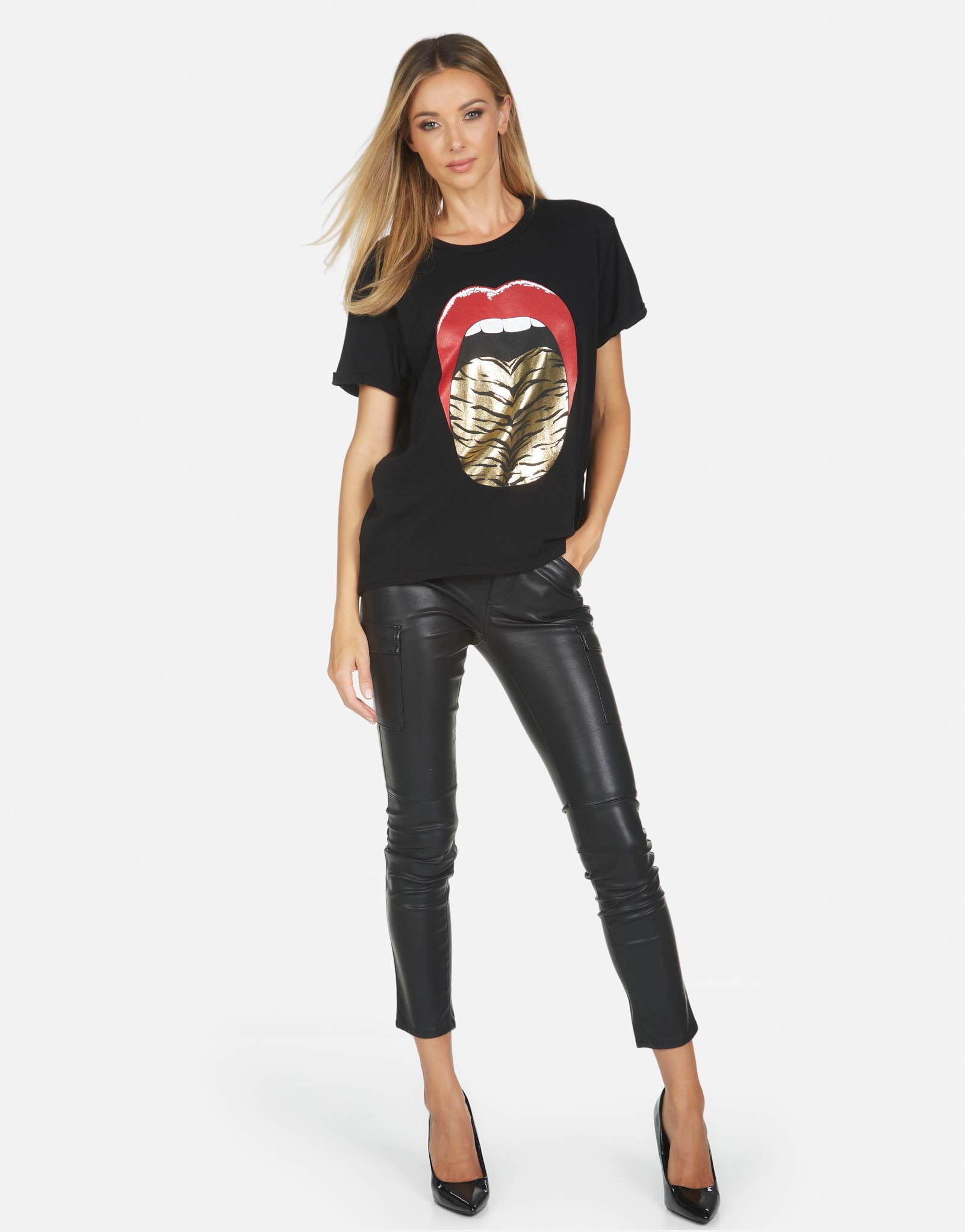 Lauren Moshi Women's Edda Tiger Tongue - 