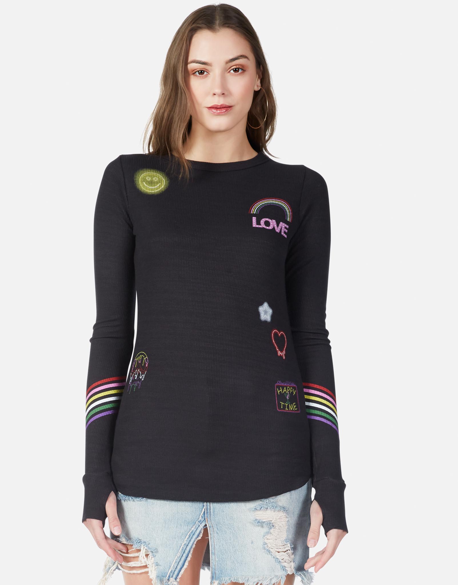 Lauren Moshi Women's Mckinley Neon Signs - 
