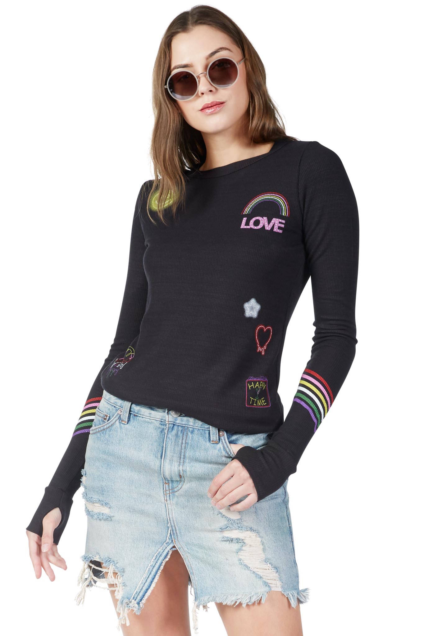 Lauren Moshi Women's Mckinley Neon Signs - 