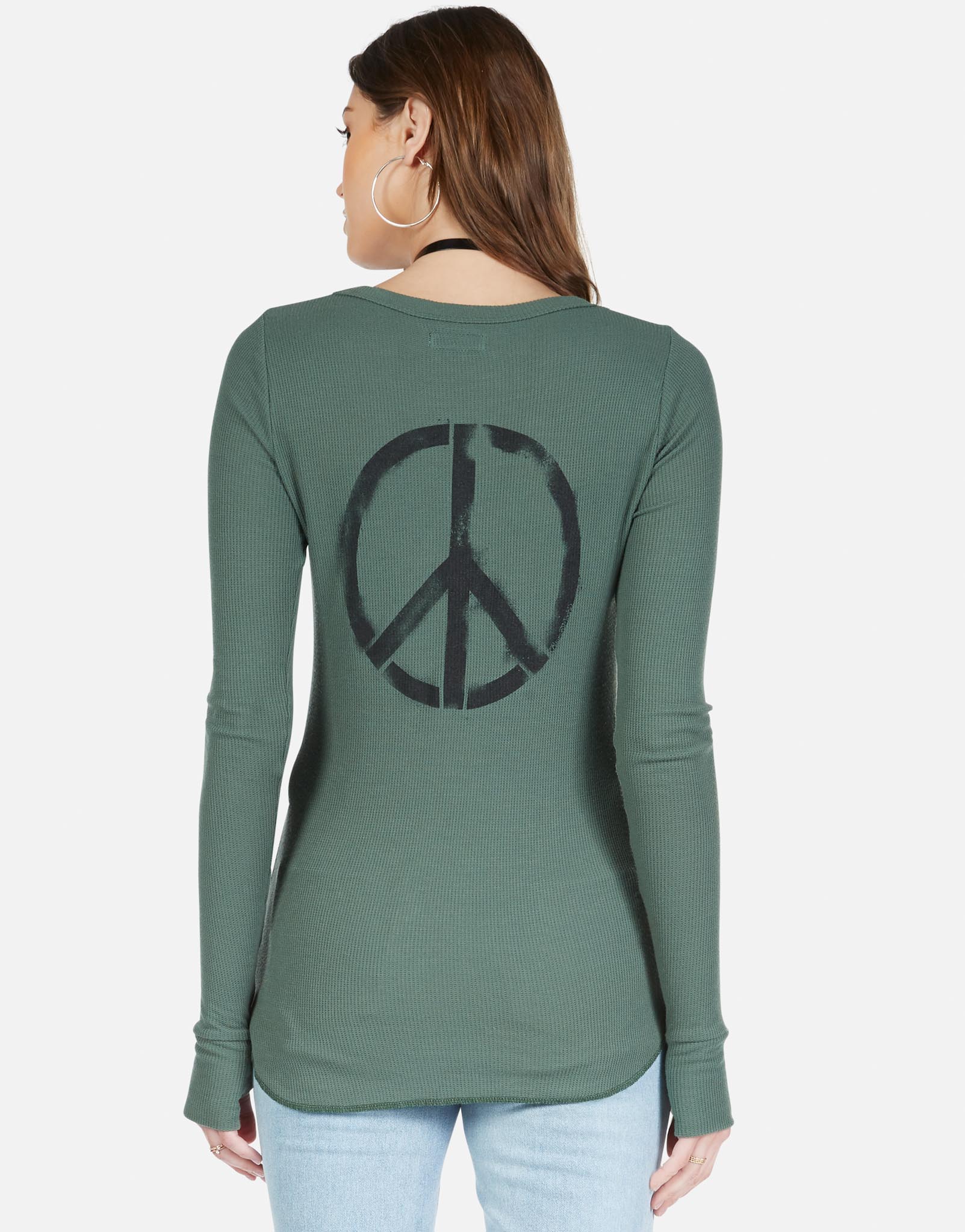 Lauren Moshi Women's Mckinley Peace Love Spray - 