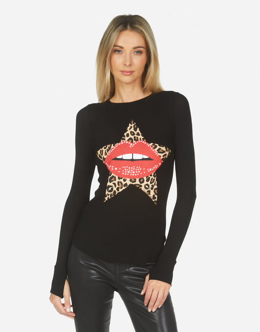 McKinley Leopard Star Lip