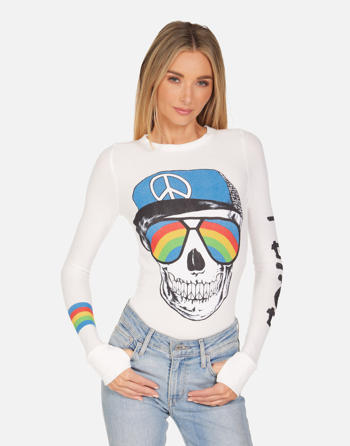 McKinley Rainbow Peace Skull